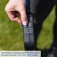 User-friendly control panel switching between Eco and Auto modes