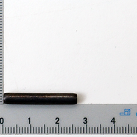 Spiral spring dowel sleeve measuring scale with 6 cm reference line