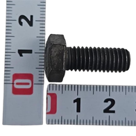 Hexagon head bolt with M8 scale, DIN standard, measurement in mm