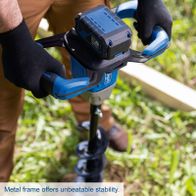 Metal frame provides unbeatable stability for a sturdy tripod mount