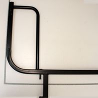 Scheppach wood support guard section with measurement scale for height alignment