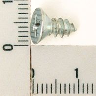 Scheppach screw with thread, scale for reference