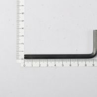 Scheppach hexagon stud wrench (SW 6) shown in length view