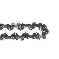 Scheppach Oregon 10 saw chain, shown from the side.