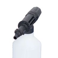 Scheppach soap container with integrated spray nozzle for high-pressure cleaner