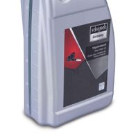Scheppach saw chain oil (1-litre bottle) against white background