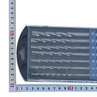 Scheppach measuring scale with measuring rods in a storage case