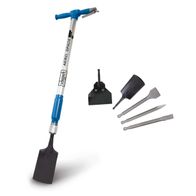 Aero² Spade with accessory and tool set for pneumatic air spade tools