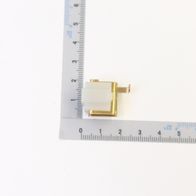 Carbon brush holder for Scheppach product, close-up view