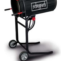 Scheppach RS350 rotating screening drum with adjustable drum and screen insert