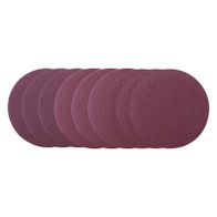 9-piece sanding paper set, 125mm diameter, various grits for precise finishing