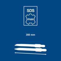 Scheppach SDS-Max: 350 mm clamping length for precise tooling