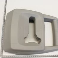 Scheppach filling funnel with integrated measuring cup, close-up view