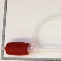Scheppach petrol extraction pump with hose and measurement scale