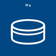 50 g abrading paste with key features for use