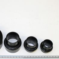 4-piece extraction port set with varying diameters for Scheppach