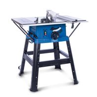 Scheppach table saw HS254 with soft start and table extender for accurate cuts