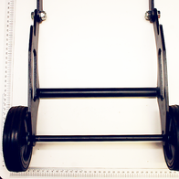 Scheppach undercarriage with wheels and axles for machinery