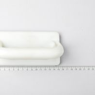 Scheppach side push hand assembly scale with measurement markings