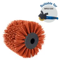 Scheppach brush attachment for MRS1300 with orange bristle head