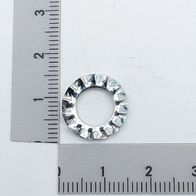 Serrated lock washer detail, Scheppach design