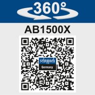 360-degree rotation for precise operation of Scheppach Electric Drill DH1500 Plus