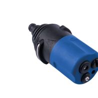 3-in-1 nozzle for high-pressure cleaner (Scheppach) – close-up view