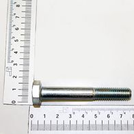 Hexagon head bolt, M10 thread, 70 mm long