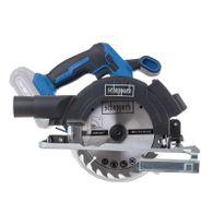 165 mm cordless circular saw with max. 9200 rpm, LED lighting and 53 mm cutting depth