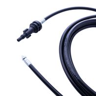 Scheppach tube cleaner hose set with connectors