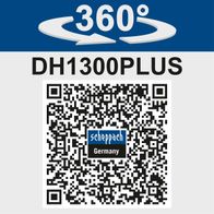 Scheppach DH1300Plus drill with 360° rotation for enhanced accessibility