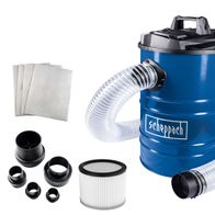 Scheppach DC100 Dust Extractor with 65L drum and 6-piece adapter set