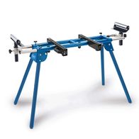 Adjustable universal base frame with height-adjustable legs for precise work alignment
