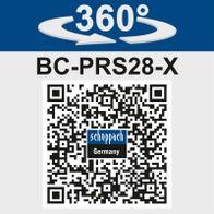 360° rotation for precise tool positioning in Scheppach BC-PRS28-X cordless pruning shears