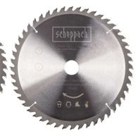 Scheppach circular saw blade (part of a set) with markings and label