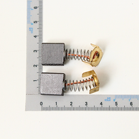 Scheppach carbon brush with integrated spring mechanism, set of two pieces