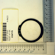 Scheppach circlip ring with label and barcode, size 48x1.75
