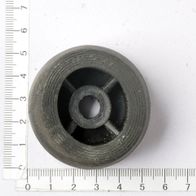 Scheppach rubber foot measuring scale with central hole and cut-outs