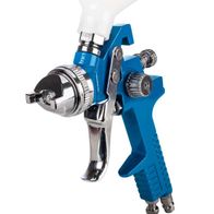 Scheppach airbrush spray gun with attached container