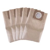 Paper vacuum cleaner bag with filter, 5-pack, Ø 60 mm for Scheppach containers