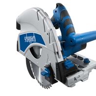 Scheppach plunge grinding tool with handle and accessory attachment