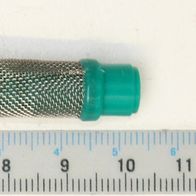 Scheppach spray pistol filter with mesh screen, 30 mesh, on measuring scale
