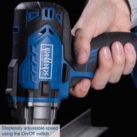 Scheppach cordless impact driver with stepless speed adjustment via On/Off switch
