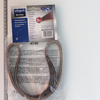 Scheppach grinding paper set with five belts for sanding paper