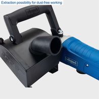 Scheppach dust-free extraction system with integrated suction hose