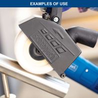 Tool with embedded control panel for precise adjustments