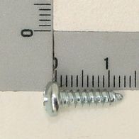 Scheppach flat head screw (DIN 7981) with thread, zinc-coated, 3.5 x 13 mm