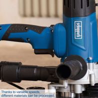 Scheppach wall and ceiling sander with variable speeds for varied material processing