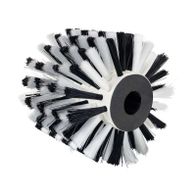 Scheppach tool with spiral bristle design featuring precision cleaning mechanism