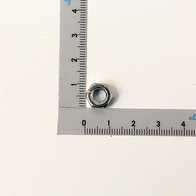 Scheppach M6 hexagon nut with integrated scale for precise measurement alignment
